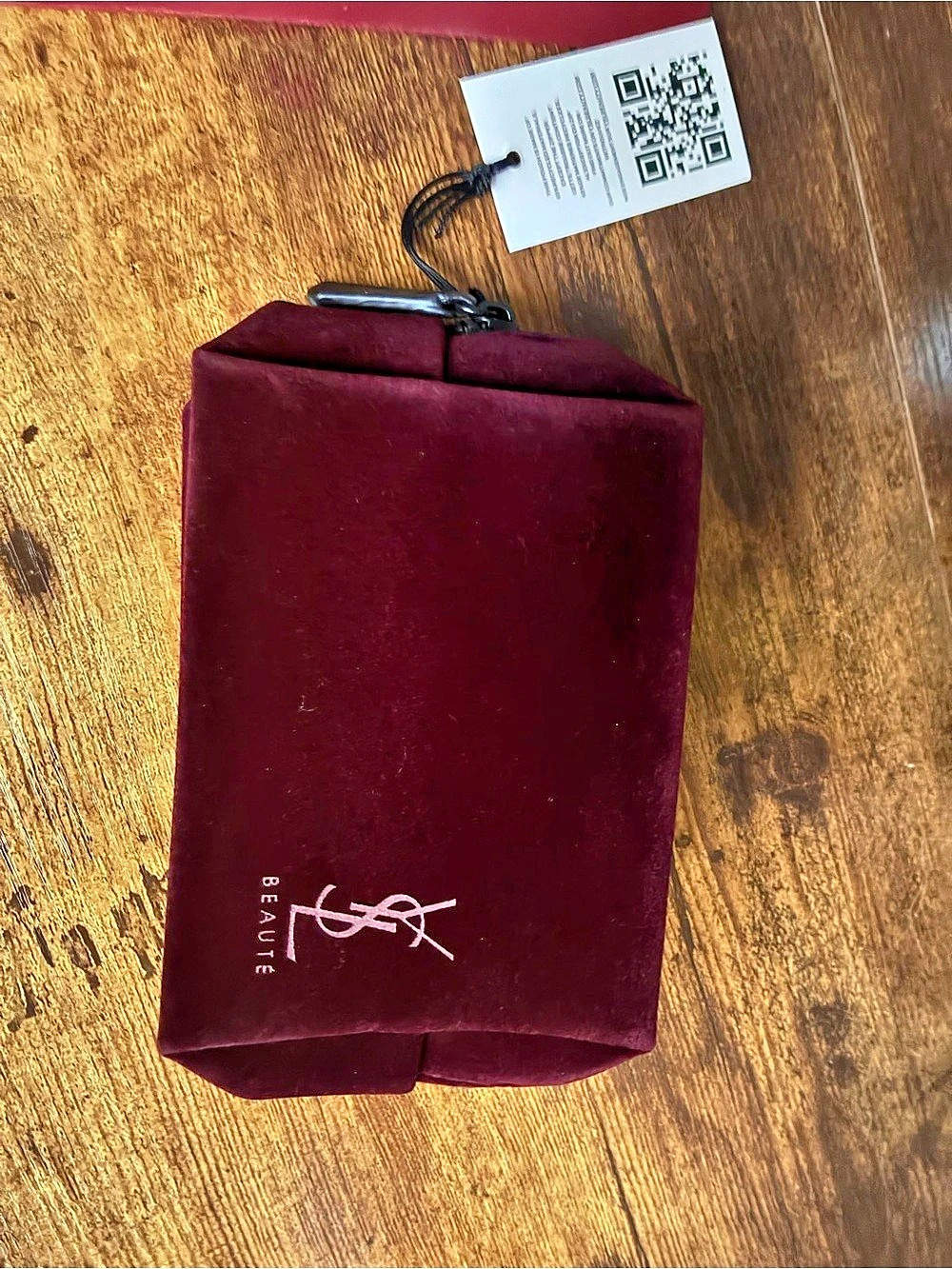 YSL Beauté Cosmetic Bags & Cases Burgundy Size One Size